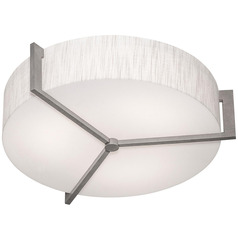Afx Lighting Apex Weathered Grey LED Flushmount Light