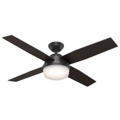 Black LED Ceiling Fan by Hunter Fan by Hunter Fan Company