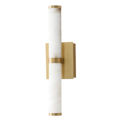 Et2 Aragon Gold LED Vertical Bathroom Light