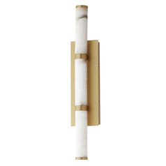 Et2 Aragon Gold LED Vertical Bathroom Light