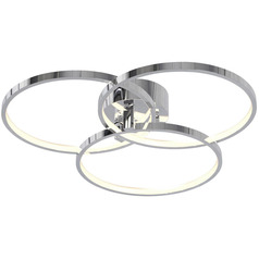 Afx Lighting Orion Polished Chrome LED Semi-Flushmount Light