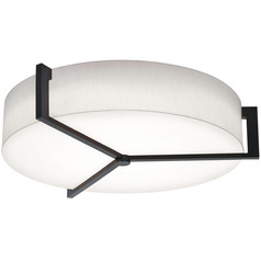 Afx Lighting Apex Espresso Flushmount Light