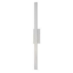 Et2 Alumilux Line 5cct Satin Aluminum LED Outdoor Wall Light