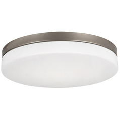 Afx Lighting Oscar Satin Nickel LED Flushmount Light