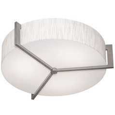 Afx Lighting Apex Weathered Grey LED Flushmount Light