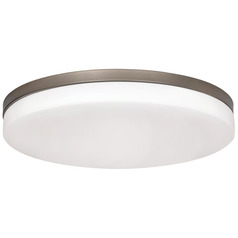 Afx Lighting Oscar Satin Nickel LED Flushmount Light
