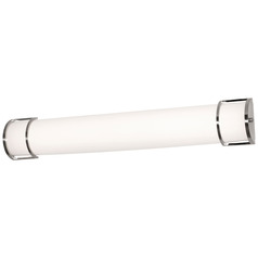 Afx Lighting Pacific Satin Nickel LED Vertical Bathroom Light