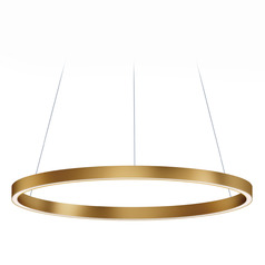 Et2 Groove 5cct Gold LED Pendant Light