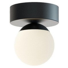 Afx Lighting Pearl Black LED Flushmount Light