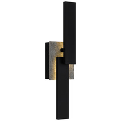 Quoizel Lighting Todman Earth Black LED Outdoor Wall Light