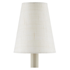Light Natural Grasscloth Conical Lamp Shade