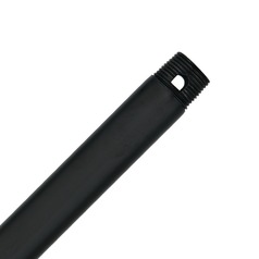 18-Inch Downrod for Hunter Fans - Black Finish
