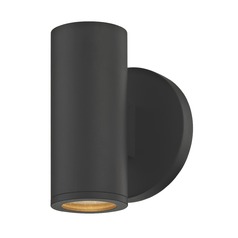 Black Outdoor Wall Light Cylinder Down Light