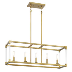 Minka Lavery Oro District Soft Brass LED Island Light