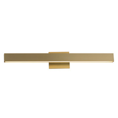 Et2 Alumilux Sideline - Bath Vanity Satin Brass LED Vertical Bathroom Light