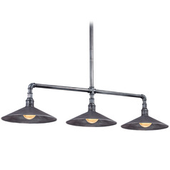 Troy Lighting Toledo Old Silver Outdoor Hanging Light