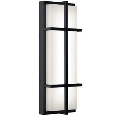 Afx Lighting August Black LED Outdoor Wall Light