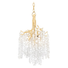Corbett Lighting Genoa Gold Leaf LED Mini-Chandelier