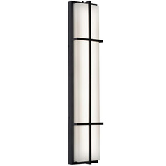 Afx Lighting August Black LED Outdoor Wall Light
