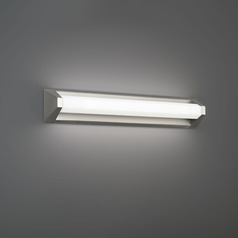 Modern Forms Swale Brushed Nickel LED Vertical Bathroom Light