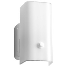 Progress Lighting Channel Bath White Sconce