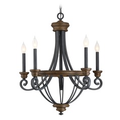 Savoy House Lighting Wickham Whiskey Wood Chandelier | 1-2051-8-68 ...