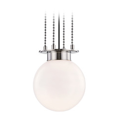 Hudson Valley Lighting Bruckner Polished Nickel Sconce