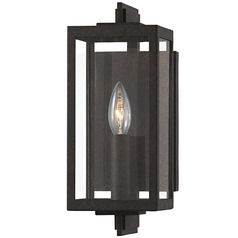Troy Lighting Nico French Iron Outdoor Wall Light