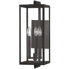 Troy Lighting Nico French Iron Outdoor Wall Light