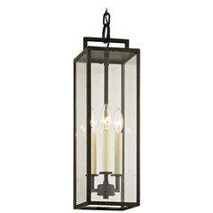 Troy Lighting Beckham Forged Iron Outdoor Hanging Light