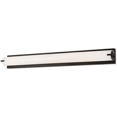 Afx Lighting Axel Black LED Vertical Bathroom Light