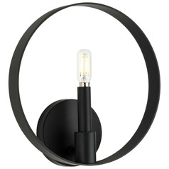 Progress Lighting Bowman 1-Light Matte Black Outdoor Wall Light