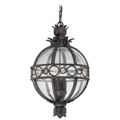 Troy Lighting Campanile French Iron Outdoor Hanging Light