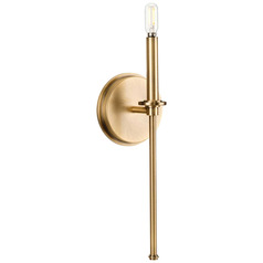 Progress Lighting Elara Vintage Brass Sconce