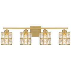 Quoizel Lighting Gibson Aged Brass Bathroom Light
