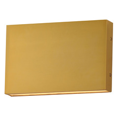 Et2 Brik Natural Aged Brass LED Sconce