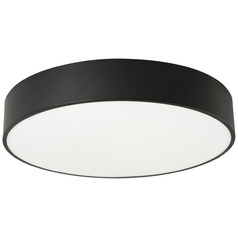 Afx Lighting Bailey Black LED Flushmount Light