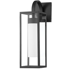 Troy Lighting Pax Textured Black Outdoor Wall Light