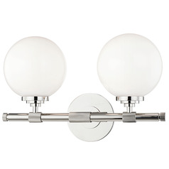 Hudson Valley Lighting Bowery Polished Nickel Bathroom Light