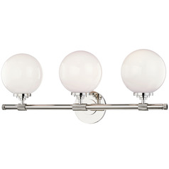 Hudson Valley Lighting Bowery Polished Nickel Bathroom Light