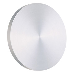 Et2 Alumilux Dish Satin Aluminum LED Outdoor Wall Light