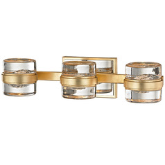 Troy Lighting Splash Gold Leaf LED Bathroom Light