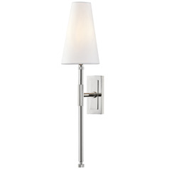 Hudson Valley Lighting Bowery Polished Nickel Sconce