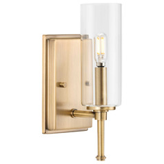 Progress Lighting Elara Vintage Brass Sconce