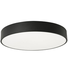 Afx Lighting Bailey Black LED Flushmount Light