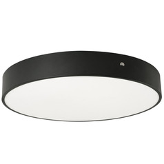 Afx Lighting Bailey Black LED Flushmount Light