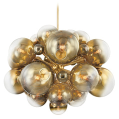 Corbett Lighting Kyoto Vintage Polished Brass LED Chandelier