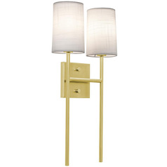 Afx Lighting Rose Satin Brass Sconce