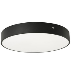 Afx Lighting Bailey Black LED Flushmount Light
