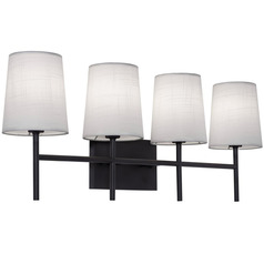 Afx Lighting Rose Black Bathroom Light